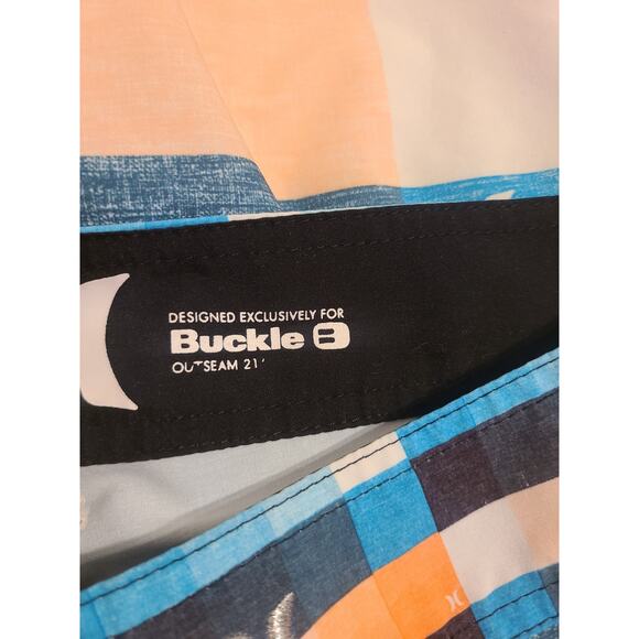 Hurley size 34 men's striped swimming trunks - Picture 4 of 9